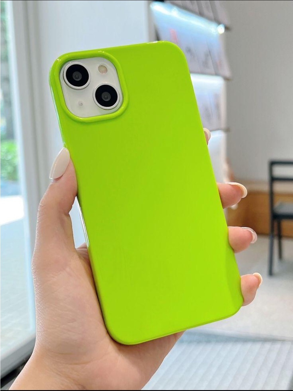 Neon Green (BRAT) Phone Case for iPhone 12